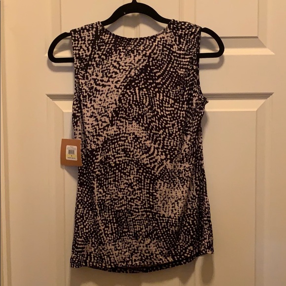 NWT Ellen Tracy Ladies Sleeveless Cowl Top - Picture 5 of 7